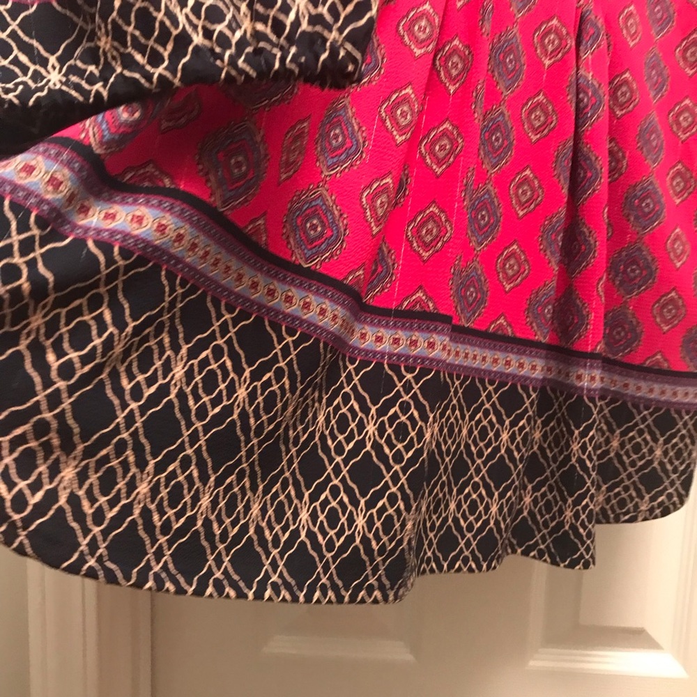 Plus Size 1x Ruby Rd Red Blouse With Patterned De… - image 5